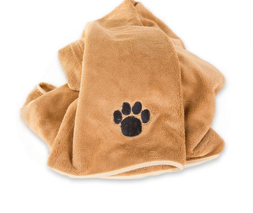 Dog store drying blanket